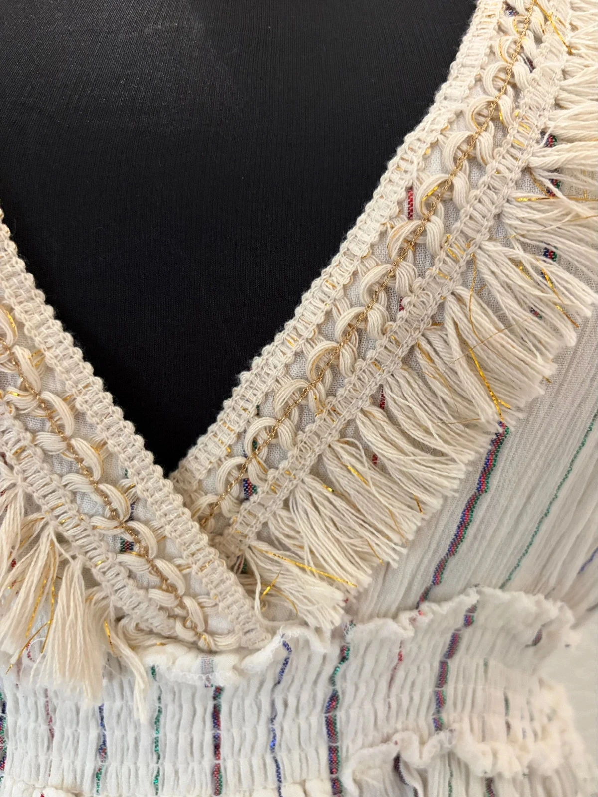 Vestido boêmio H.H.G. Tamanho L veste grande 100% viscose 😍 – photo 3